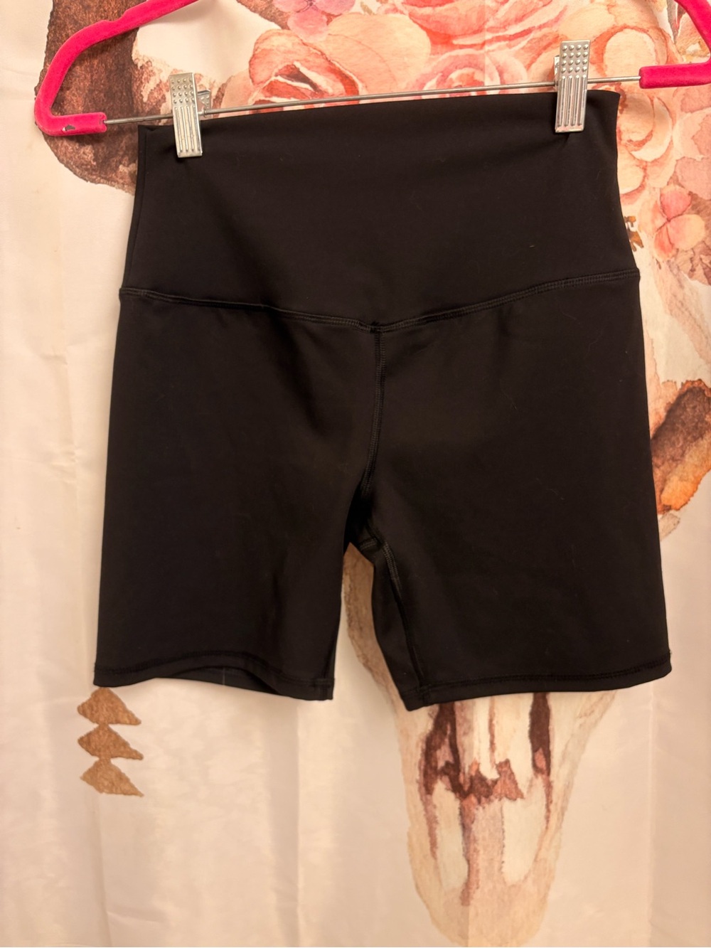 RBX Black High-Rise Bike Shorts